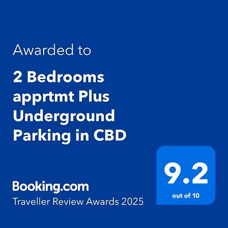 2 Bedrooms Apprtmt Plus Underground Parking In Cbd Christchurch Buitenkant foto