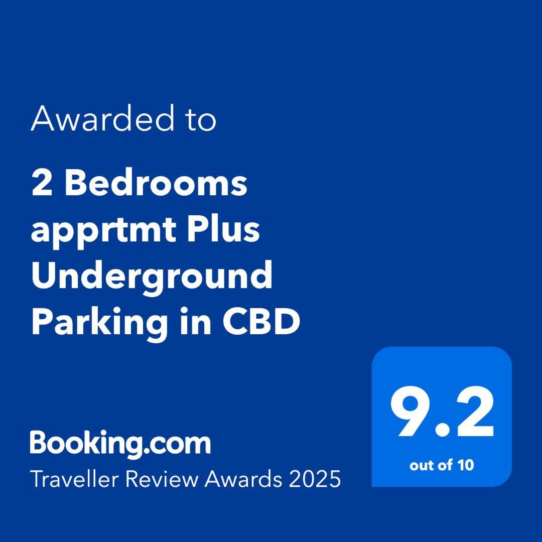 2 Bedrooms Apprtmt Plus Underground Parking In Cbd Christchurch Buitenkant foto